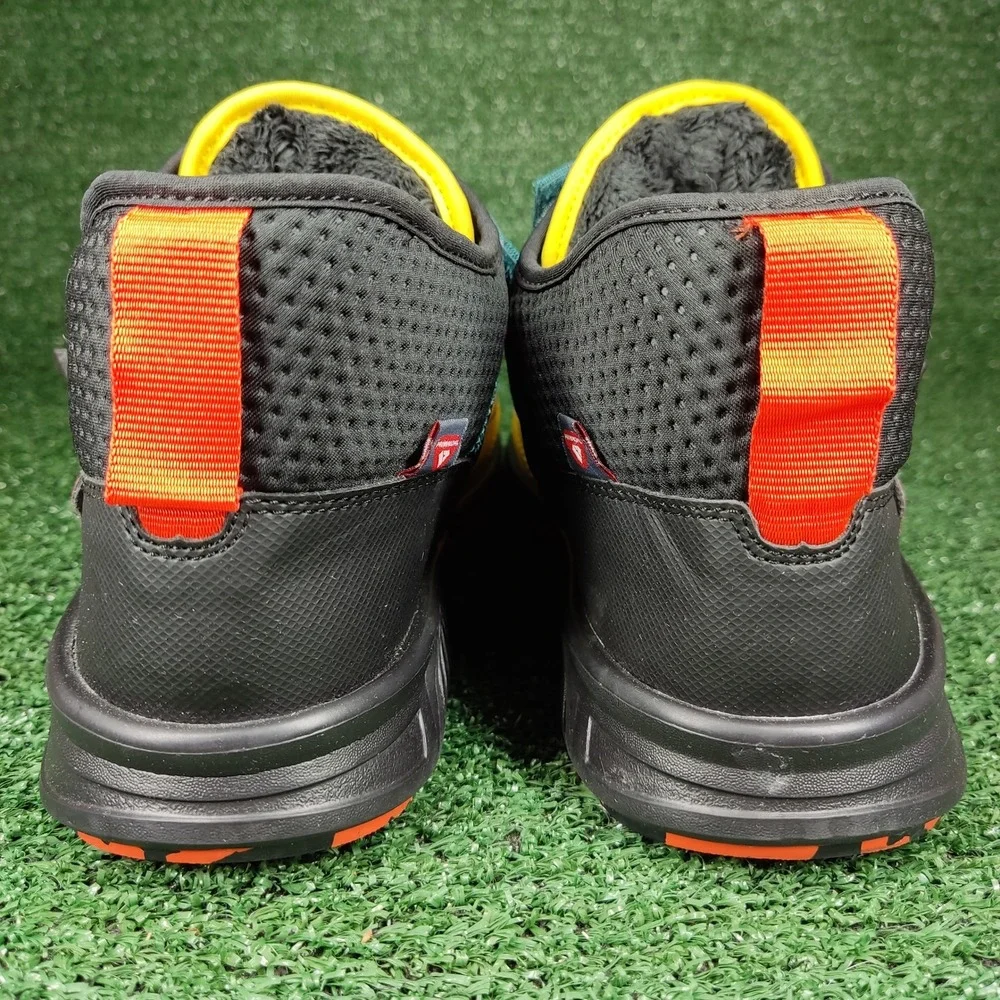 New Balance‎ Slippers Mens 8 Yellow Caravan Moc Mid v2 Primaloft SUFMMOCM Buckle